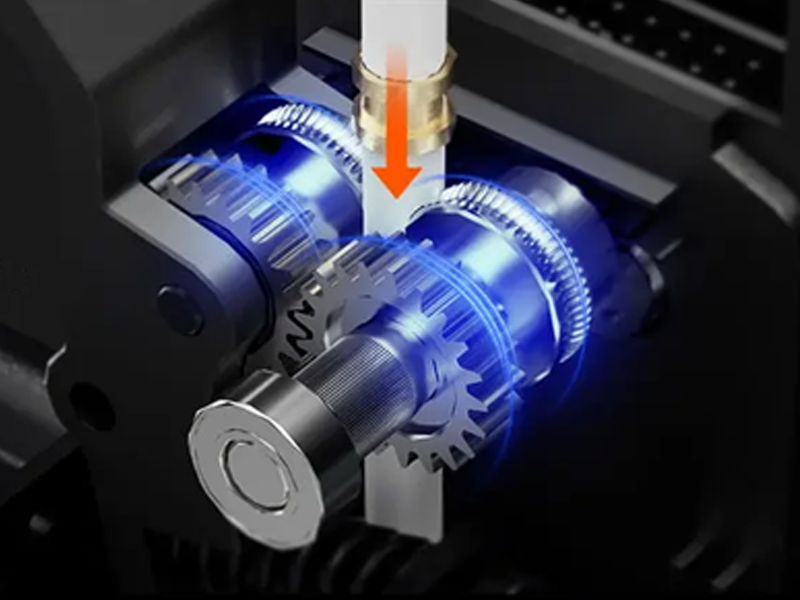 El extrusor directo de doble engranaje de la impresora 3D Neptune 4 Max